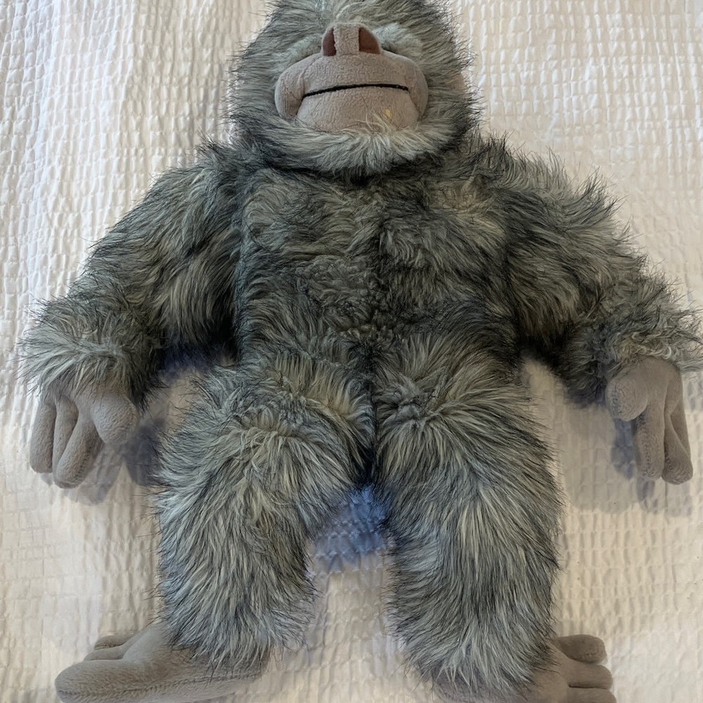 Vintage Yeti plush toy